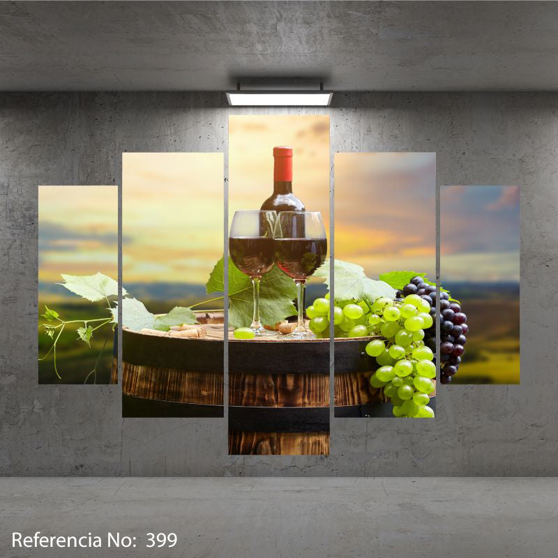 Cuadro decorativo moderno bodegon 399