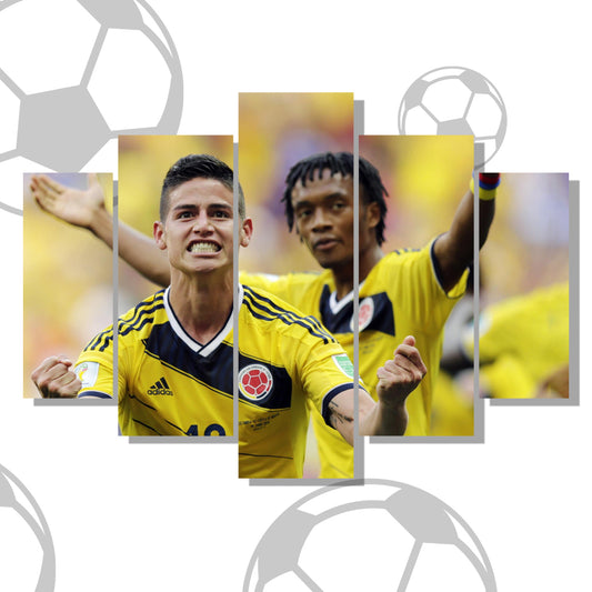 James y Cuadrado